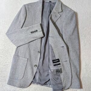 NEW Bonobos Blazer Men 38R Gray Slim Fit Cotton Fortex Italian Fabric Sport Coat